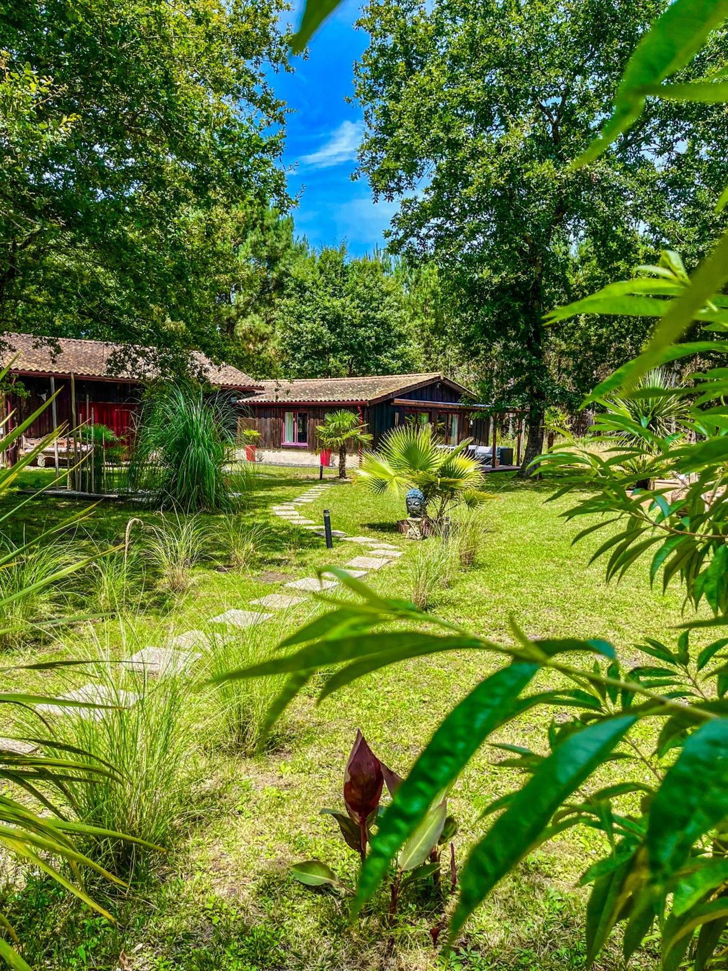 Hacienda de la Canopée Hourtin Esterno foto